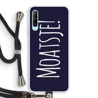 Moatsje!: Huawei P Smart Pro Transparant Hoesje met koord
