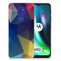 Motorola Moto G9 Play | E7 Plus | TPU Hoesje | Polygon Dark