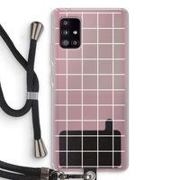 Rooster 2: Samsung Galaxy A51 5G Transparant Hoesje met koord