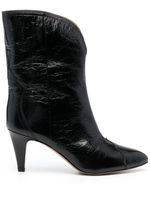 ISABEL MARANT bottes en cuir 70 mm - Noir - thumbnail