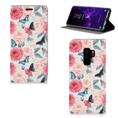 Samsung Galaxy S9 Plus Smart Cover Butterfly Roses Samsung Galaxy S9 Plus Smart Cover Butterfly Roses