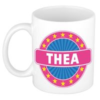 Thea naam koffie mok / beker 300 ml - thumbnail