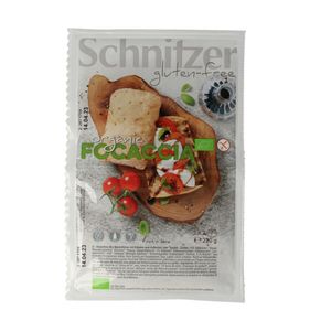 Focaccia 4 stuks glutenvrij bio