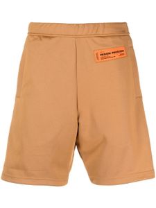 Heron Preston short à patch logo - Noir