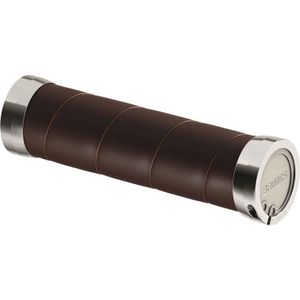 Brooks Handvatten Slender Leather grips 130mm a. brown