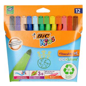 BIC 8922231 viltstift Meerkleurig 12 stuk(s)