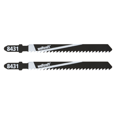 Wolfcraft Decoupeerzaagbladen | T-schacht | L75mm | 2 stuks - 8431000