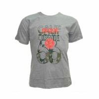 Heren-T-Shirt met Korte Mouwen Rox California 56 Lichtgrijs - Maat: M