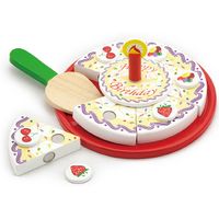 Viga Toys Snijtaart Verjaardagstaart Viga Toys Snijtaart Verjaardagstaart