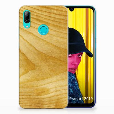 Huawei P Smart 2019 | Bumper Hoesje | Licht Hout