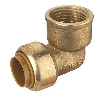 Cornat Steekfitting Knie 90Gr 15Mmx1/2 Vv - T630620