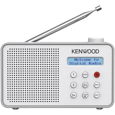 Kenwood CRM25DABW DAB radio Wit Kenwood CRM25DABW DAB radio Wit