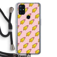 Waterijsjes: OnePlus Nord N10 5G Transparant Hoesje met koord
