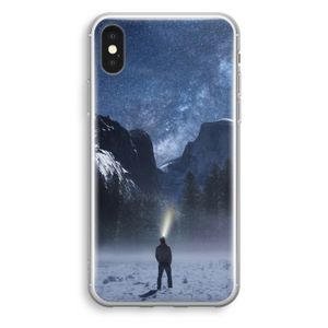 Wanderlust: iPhone XS Transparant Hoesje