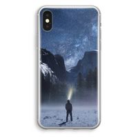 Wanderlust: iPhone XS Transparant Hoesje