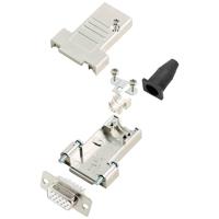 encitech DTSL09-SJSRG-T-HDS15-W-K 6355-8088-11 D-sub female connectorset 180 ° Aantal polen: 15 Soldeerkelk 1 stuk(s)