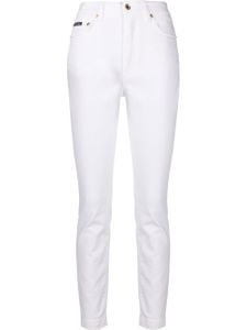 Dolce & Gabbana pantalon skinny à taille basse - Blanc