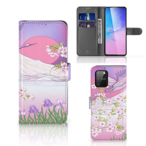 Samsung S10 Lite Telefoonhoesje met Pasjes Bird Flying