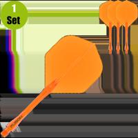 Winmau Winmau Fusion Flight en Shaft - Neon Oranje