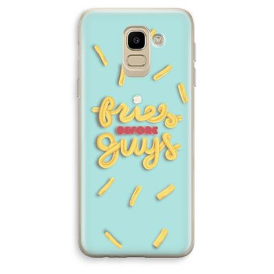 Always fries: Samsung Galaxy J6 (2018) Transparant Hoesje