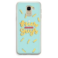 Always fries: Samsung Galaxy J6 (2018) Transparant Hoesje