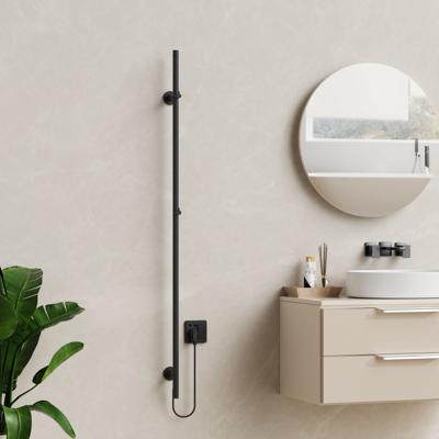 Elektrische staafhanddoekradiator Belrad Rod | 150x2.5 cm | 60 watt | Mat zwart