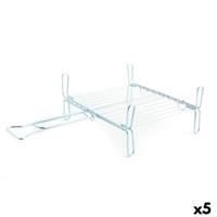 Grill Quid Prepara Bbq Metaal Zink 30 x 35 cm Dubbel (5 Stuks)