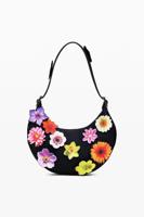 Tas met bloemenapplicaties Tyler McGillivary - BLACK - U
