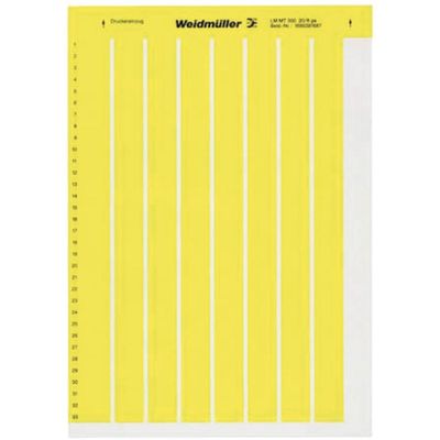 Weidmüller 1686361044-1 LM MT300 15X6 WS Kabeletiket LaserMark 6 x 15.2 mm Kleur van het label: Wit Aantal etiketten: 484