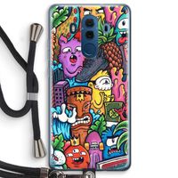 Vexx Mixtape: Huawei Mate 10 Pro Transparant Hoesje met koord