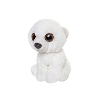 Pluche IJsbeer knuffeldier van 13 cm   -