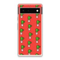 Mini cactus: Google Pixel 6 Transparant Hoesje