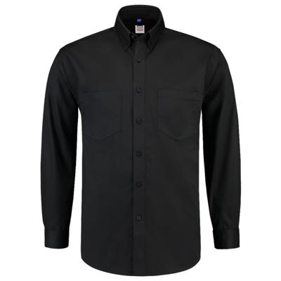 Tricorp Casual 701004 werkhemd lange mouw basis zwart maat 5XL