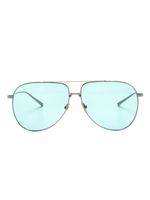 Dita Eyewear lunettes de soleil à monture ronde - Argent