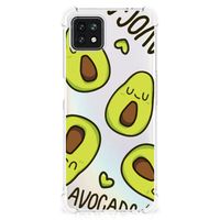 OPPO A53 5G | A73 5G Stevig Bumper Hoesje Avocado Singing - thumbnail