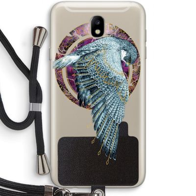 Golden Falcon: Samsung Galaxy J7 (2017) Transparant Hoesje met koord