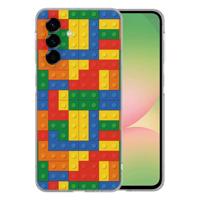 TPU Hoesje Samsung Galaxy A56 - Blokken Backcover TPU Hoesje Samsung Galaxy A56 - Blokken Backcover