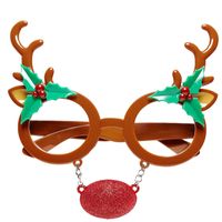 Rendier bril/feestbril kerst accessoires   -