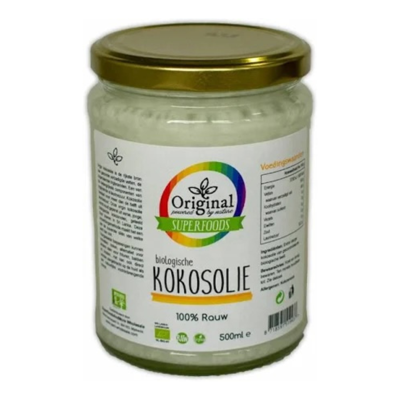 Original Superfoods Biologisch Kokosolie Extra Virgin - 500 ML