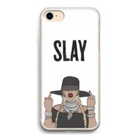 Slay All Day: iPhone 7 Transparant Hoesje