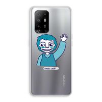 Zwaai: Oppo A95 5G Transparant Hoesje