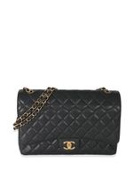 CHANEL Pre-Owned grand sac porté épaule Double Flap (années 2011) - Noir - thumbnail