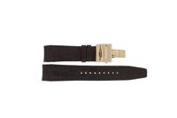 Horlogeband Seiko 8X53-0AF0 / SSE060J1 / L0CK013P9 Leder Bruin 22mm