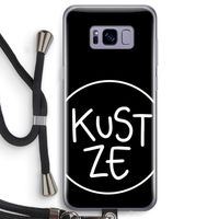 KUST ZE: Samsung Galaxy S8 Transparant Hoesje met koord