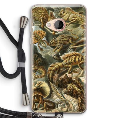 Haeckel Lacertilia: HTC U Play Transparant Hoesje met koord
