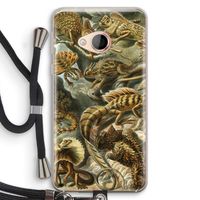 Haeckel Lacertilia: HTC U Play Transparant Hoesje met koord