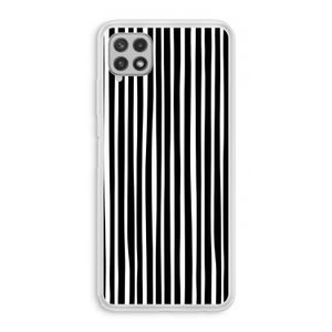 Stripes: Samsung Galaxy A22 4G Transparant Hoesje