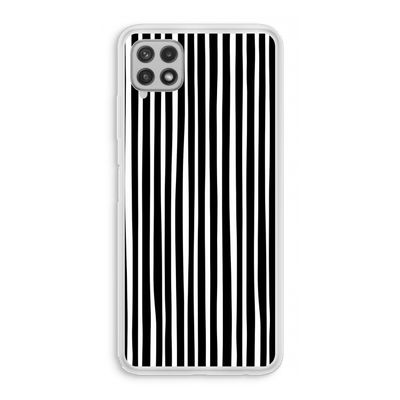 Stripes: Samsung Galaxy A22 4G Transparant Hoesje