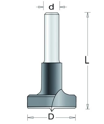 RvS Tools Beslagboor Hm 35mm - B4635