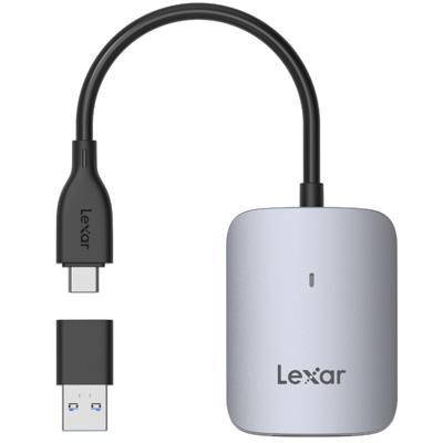 Lexar Pro CFexpress USB-A & USB-C Kaartlezer Gen2 Type A - USB 3.2